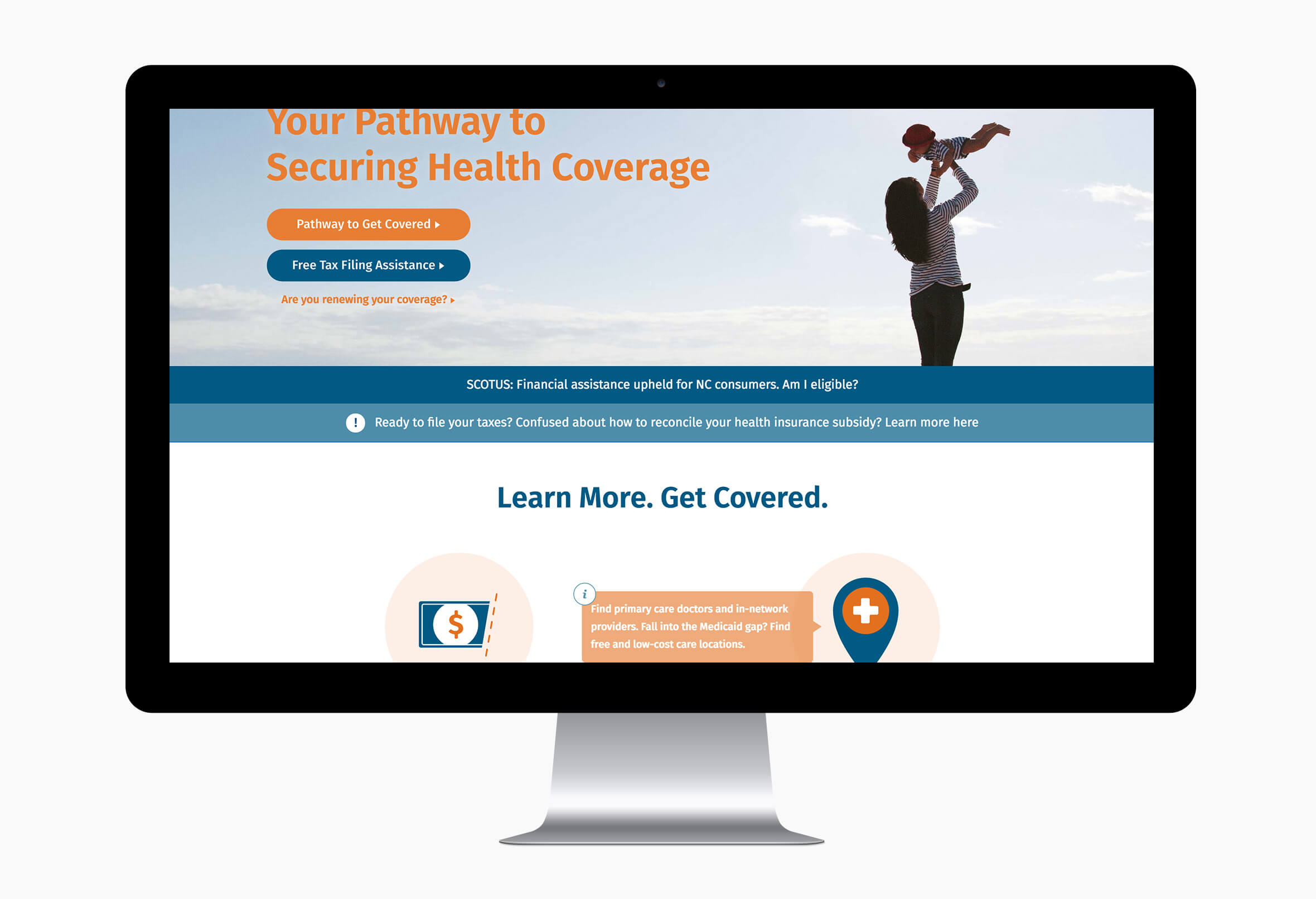 nc get covered site